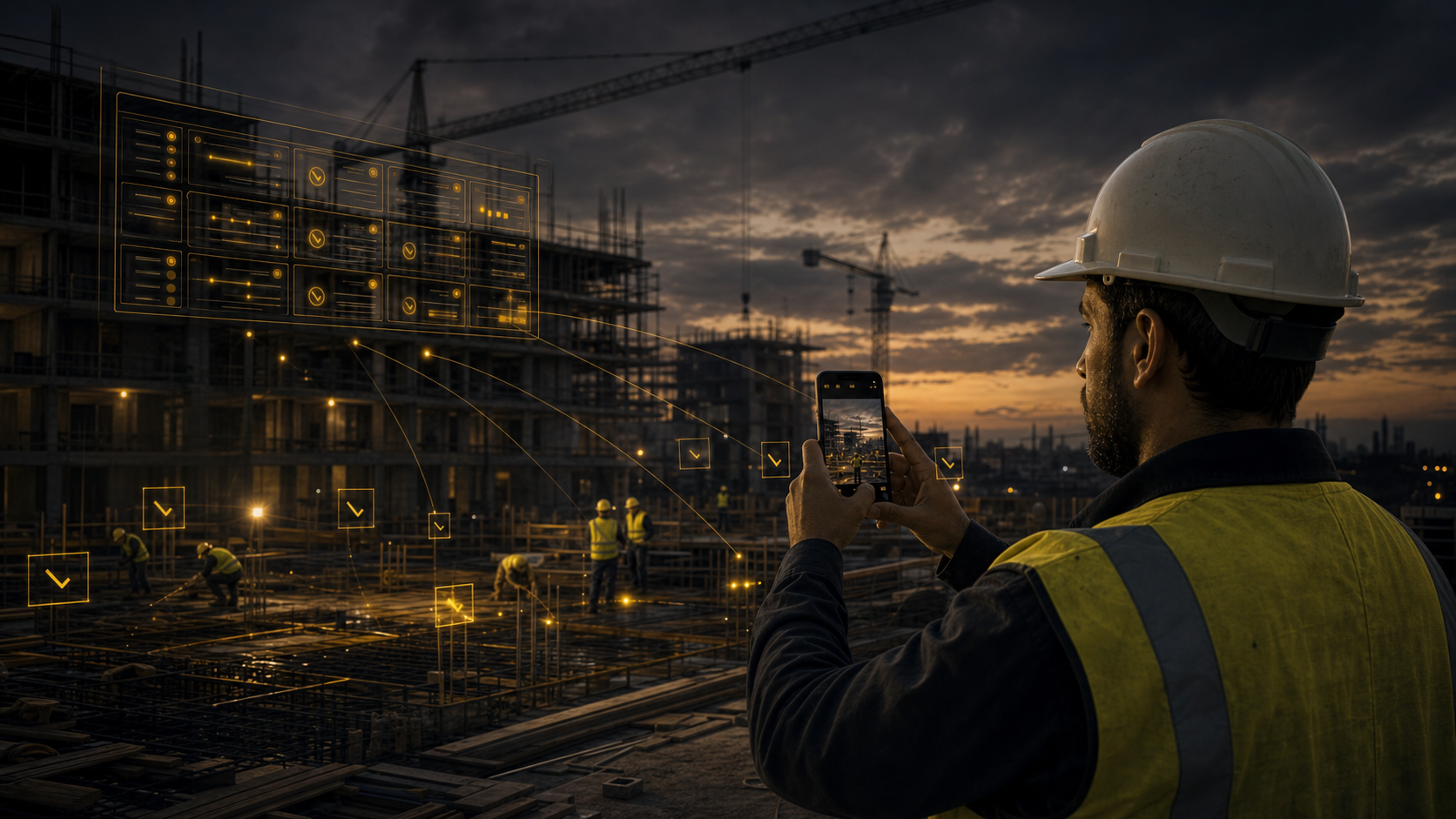 Visual field reporting becomes management visibility, commitment, and policy execution